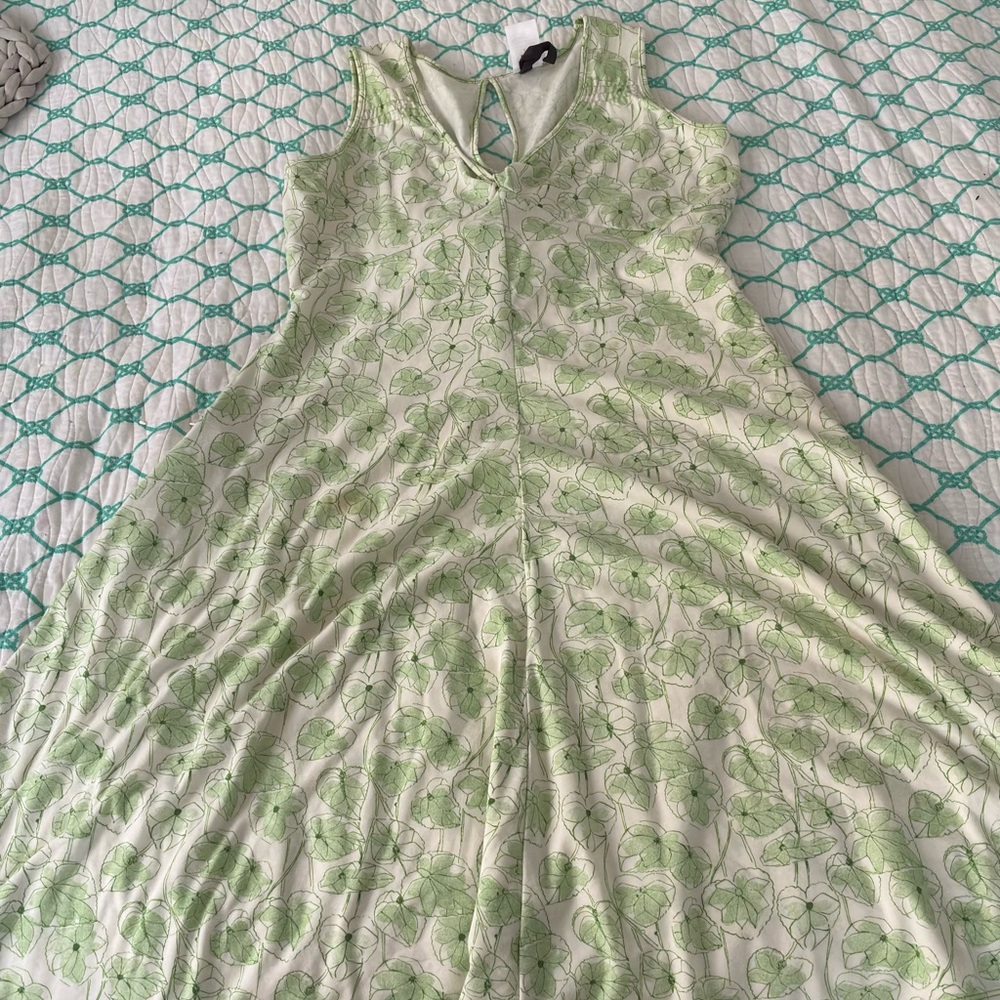 The North Face Light Green Backless Dress
